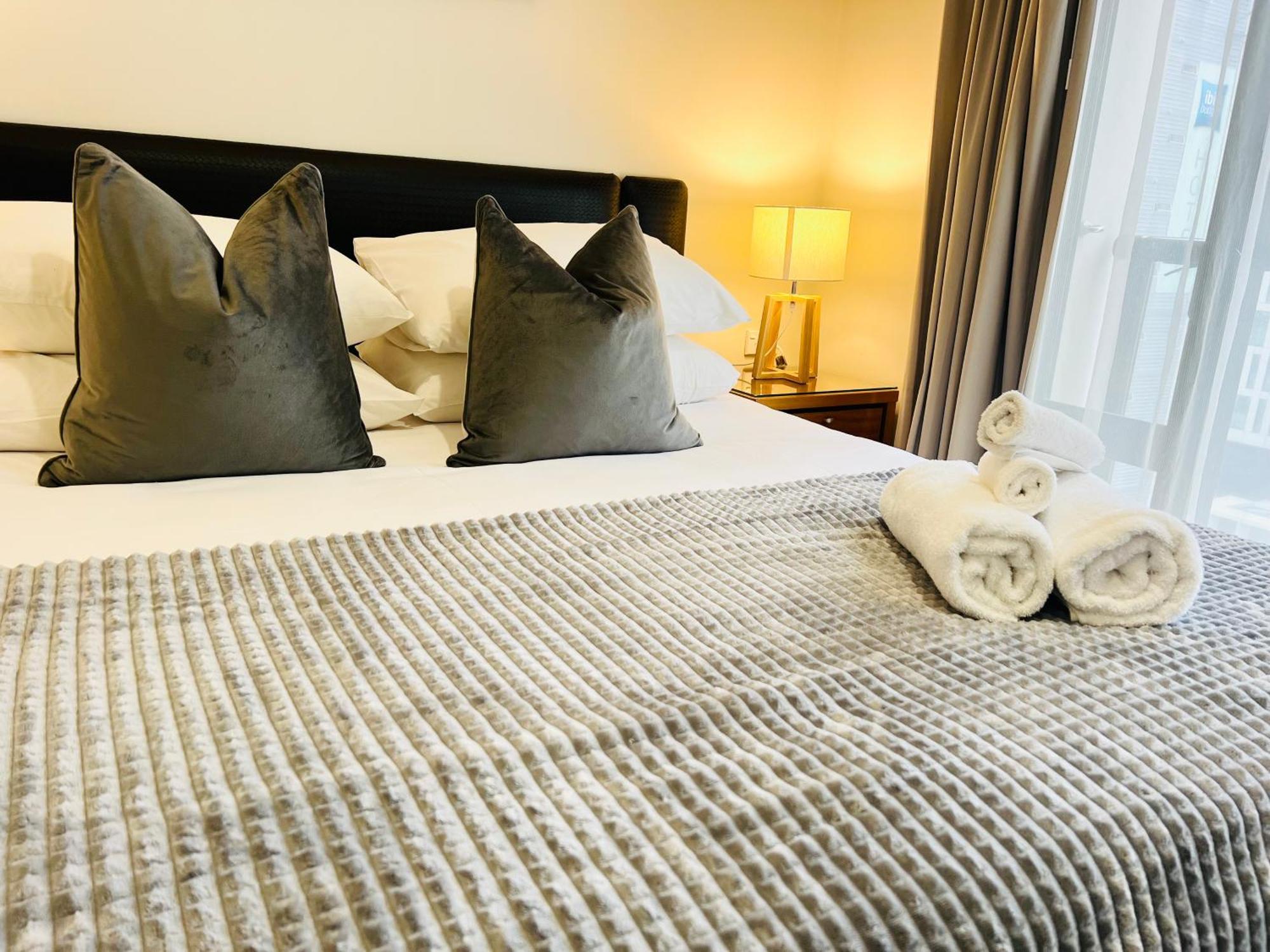 Highrise Studio Apartment W/ Ac, Pool & Gym In Auckland Cbd Εξωτερικό φωτογραφία